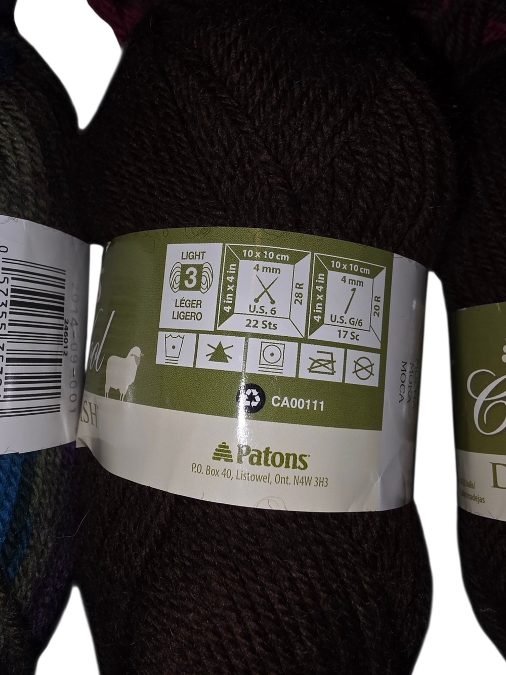 Patons Classic Wool DK Superwash Yarn Lot 16 Skeins 100% Wool - Picture 6 of 7